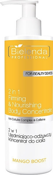 Bielenda Professional Mango Boost 2 In 1 Firming & Nourishing Body Concentrate - Bielenda Professional Mango Boost 2 In 1 Firming & Nourishing Body Concentrate — photo N1