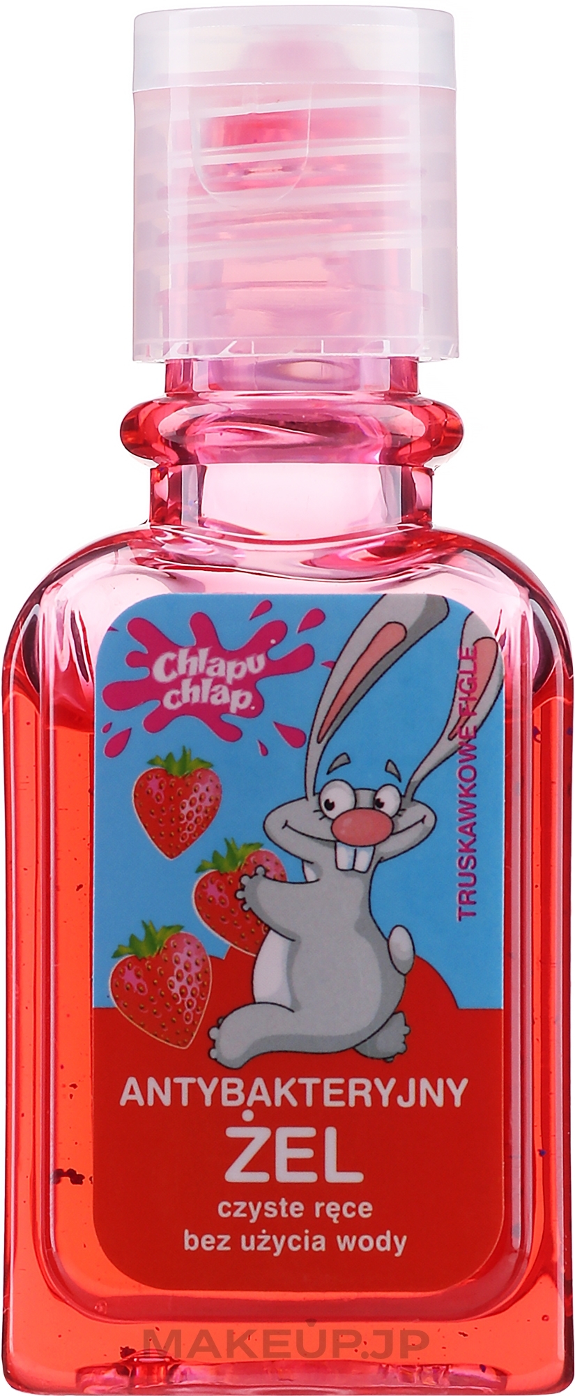 Antibacterial Hand Gel - Chlapu Chlap Antibacterial Hand Gel Strawberry Pranks — photo 30 ml