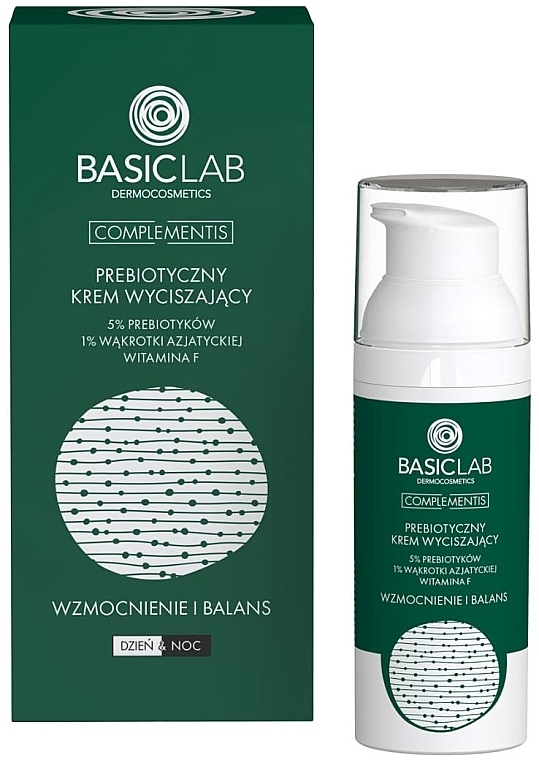 Soothing Prebiotic Face Cream - BasicLab Dermocosmetics Complementis — photo N2