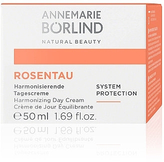 Day Face Cream - Annemarie Borlind Rosentau System Protection Harmonizing Day Cream — photo N2