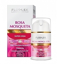 Fragrances, Perfumes, Cosmetics Rejuvenating Face Cream - Floslek Rosa Mosqueta Face Cream 50+