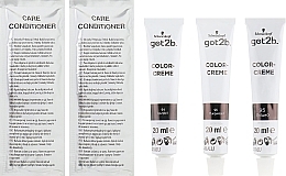 Set "Crazy" - Got2b Crazy (dry/shmp/200ml + hair/spray/300ml + hair/dye/90ml) — photo N11