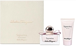 Fragrances, Perfumes, Cosmetics Salvatore Ferragamo Signorina - Set (edp/30ml + b/lot/50ml)