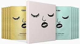 Fragrances, Perfumes, Cosmetics Set - Pibu Beauty Summer Collection Hydrate & Glow (f/mask/10x29ml)