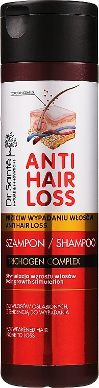 Weak & Loss-Prone Hair Shampoo - Dr. Sante Anti Hair Loss Shampoo — photo N12