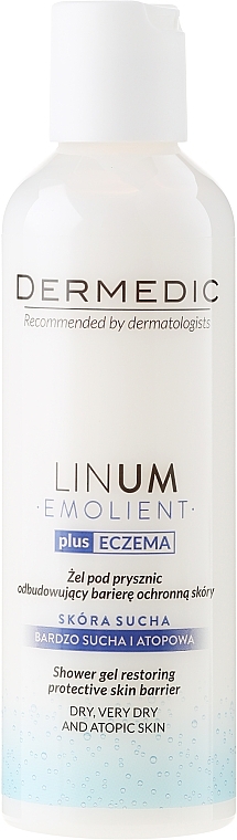 Shower Gel - Dermedic Emolient Linum Shower Gel — photo N4