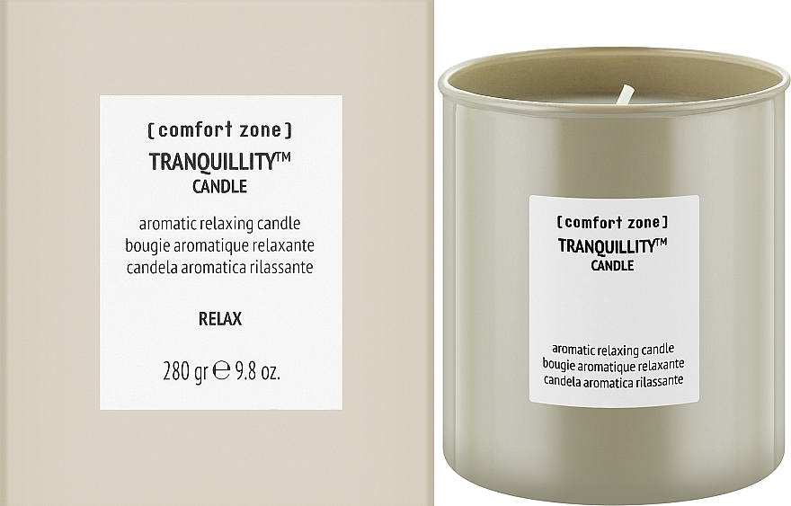 Aromatic Relaxing Candle - Comfort Zone Tranquillity Candle — photo N25