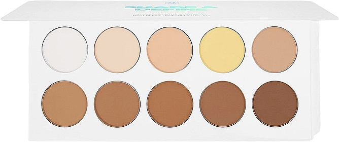 Contour Palette - BH Cosmetics Face Palette Shade & Define — photo N15