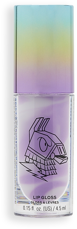 Lip Gloss - Makeup Revolution X Fortnite Llama Lip Swirl — photo N2