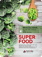 Face Mask with Broccoli Extract - Eyenlip Super Food Broccoli Mask — photo N1