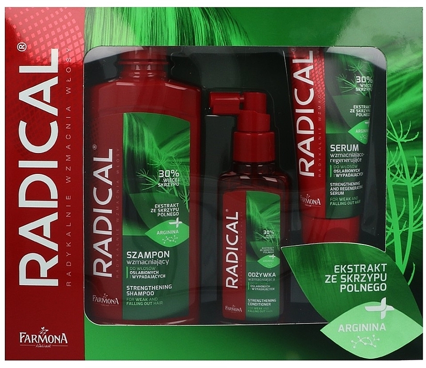 Set - Farmona Radical (shm/400ml + cond/100ml + serum/100ml) — photo N1