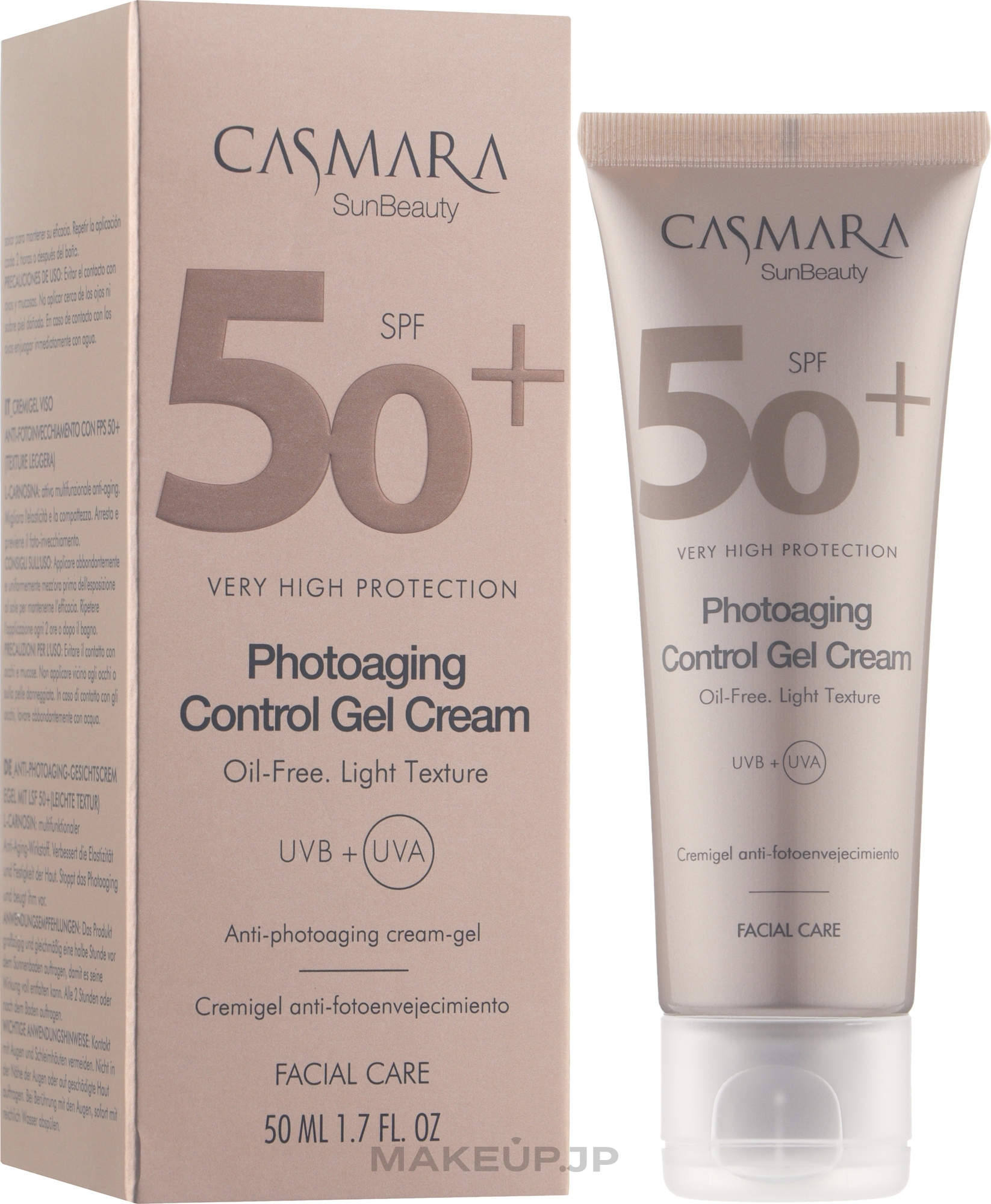 Photoaging Control Gel Cream - Casmara Photo-Aging Control Gel Cream SPF50 — photo 50 ml