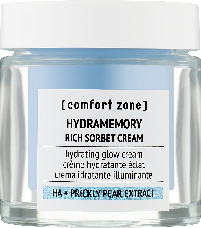 Rich Sorbet Cream for Deep Hydration & Radiance - Comfort Zone Hydramemory Rich Sorbet Cream — photo N1