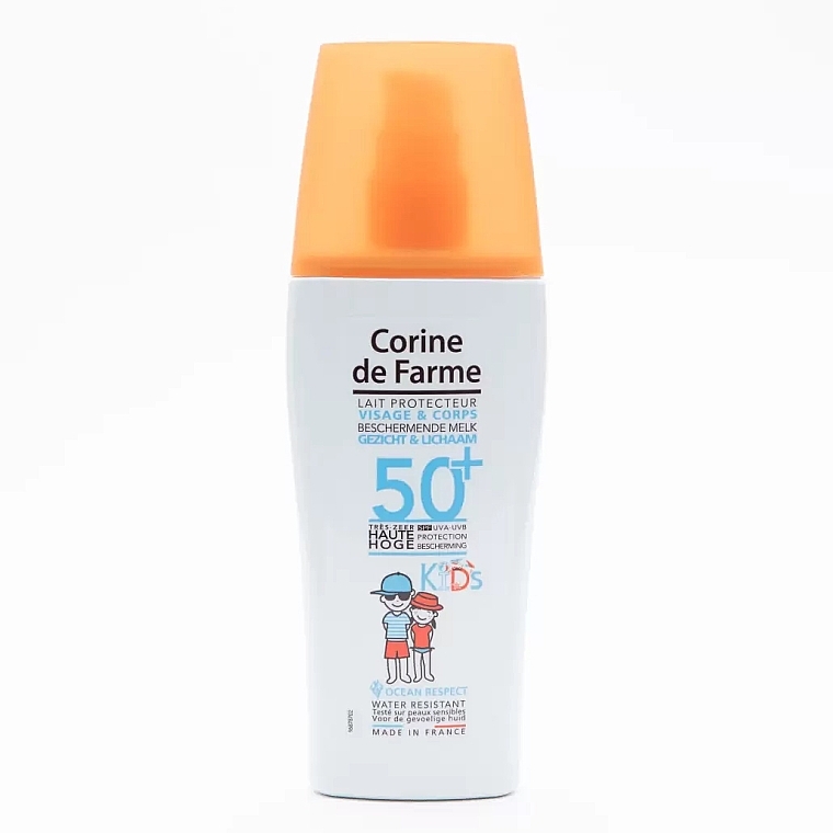 Kids Sunscreen Spray Lotion - Corine De Farme Kids Sun Protecring Spray Spf50 — photo N1