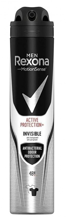 Deodorant - Rexona Deodorant Men Active Protection Invisible 48h — photo N1
