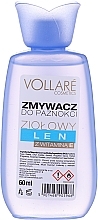 Nail Polish Remover "Flax" - Vollare Cosmetics — photo N2
