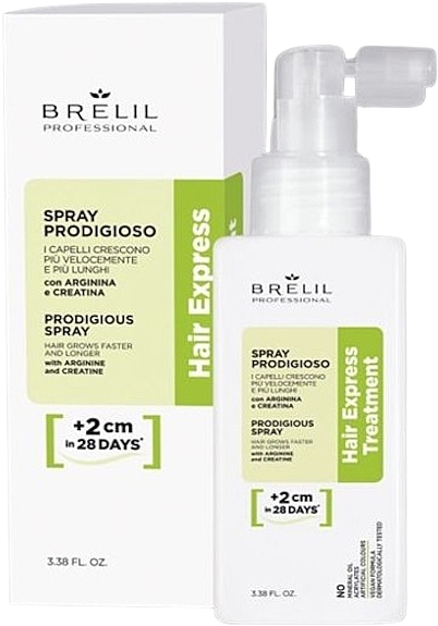 Spray for Intensive Hair Growth - Brelil Hair Express Prodigious Spray — photo N1