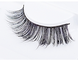 False Lashes, mink - Deni Carte Fake Eyelashes Mink Lashes WH-12 — photo N3