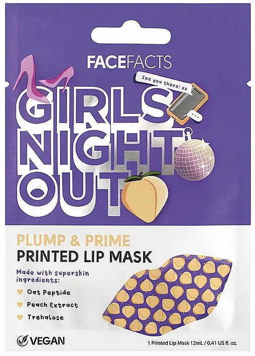 Plumping Lip Mask - Face Facts Girls Night Out Plumping Lip Mask — photo N4