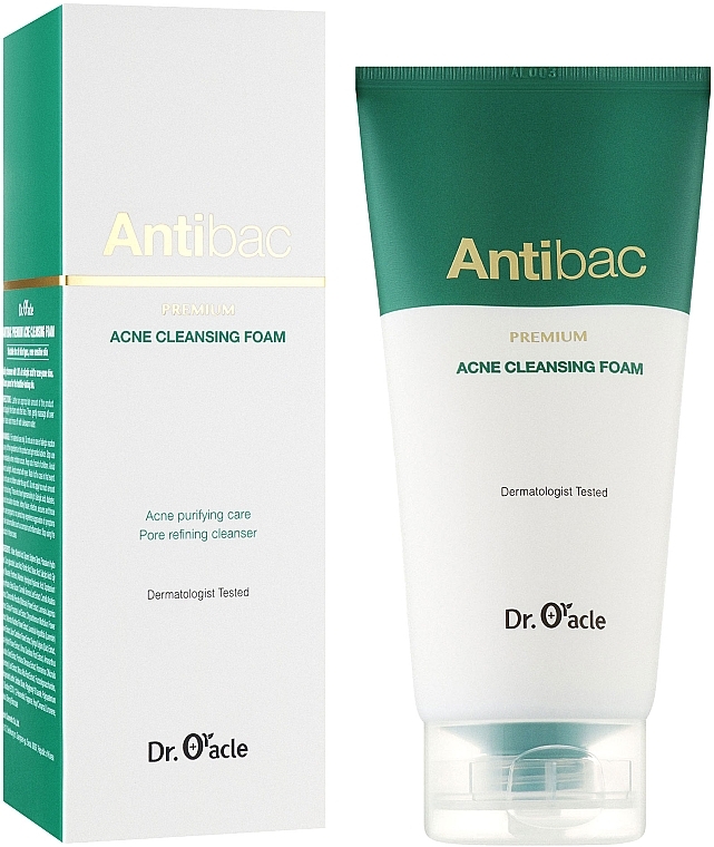 Cleansing Foam - Dr. Oracle Antibac Premium Acne Cleansing Foam — photo N2