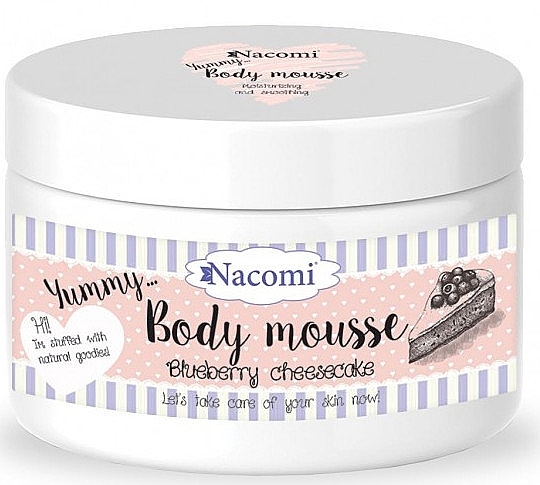 Body Mousse "Blueberry Pie" - Nacomi Body Mousse — photo N1