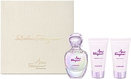 Salvatore Ferragamo Amo Ferragamo Flowerful - Set (edt/50 ml + sh/gel/50 ml + b/lot/50 ml) — photo N3