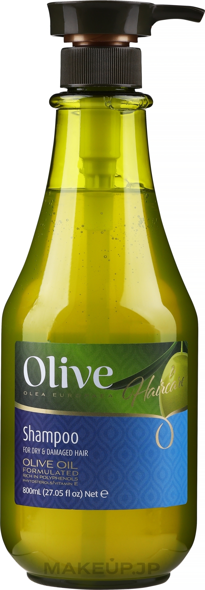 Hair Shampoo "Olive" - Frulatte Olive Oil Hair Shampoo — photo 800 ml