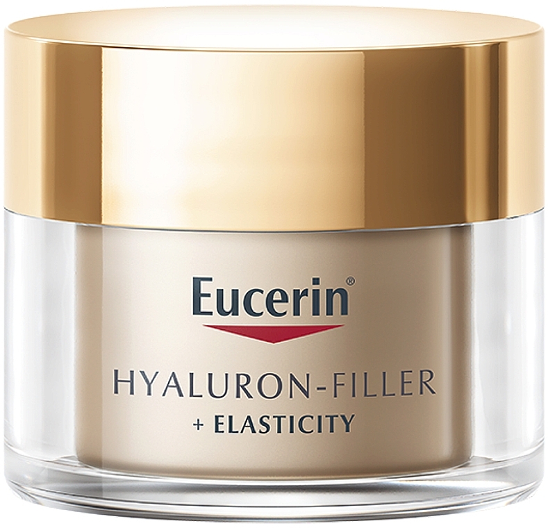 Anti-Aging Night face Cream - Eucerin Hyaluron-Filler + Elasticity Night Cream — photo N1