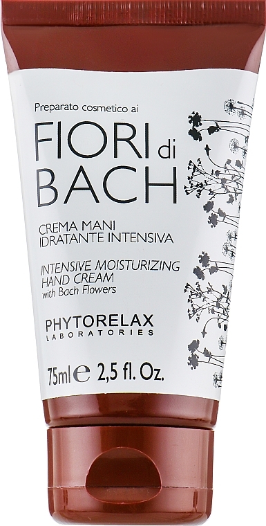 Moisturizing Hand Cream - Phytorelax Laboratories Bach Flowers Intensive Moisturizing Hand Cream — photo N2
