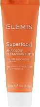 Fragrances, Perfumes, Cosmetics Glow Cleanser Butter - Elemis Superfood AHA Glow Cleansing Butter (mini size)