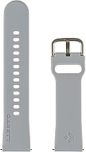 Smart Watch Strap, silicone, grey, 22 mm - Garett — photo N1