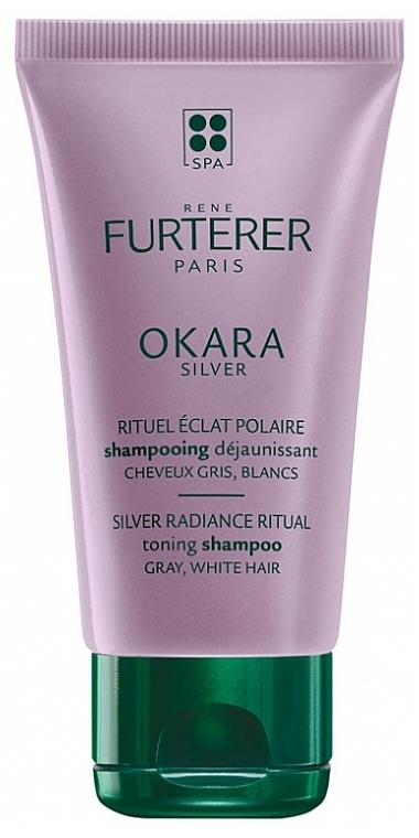 Shampoo - Rene Furterer Okara Silver Radiance Ritual Toning Shampoo — photo N1