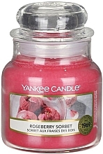 Fragrances, Perfumes, Cosmetics Scented Candle in Jar - Yankee Candle Roseberry Sorbet