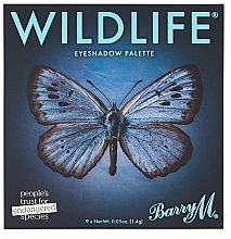 Eyeshadow Palette - Barry M Cosmetics Wildlife Butterfly WLEP6 Eyeshadow Charity Palette — photo N1