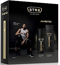 Fragrances, Perfumes, Cosmetics Str8 Ahead - Set (deo/150ml + sh/gel/250ml)