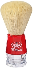 Shaving Brush, S10018, red - Omega — photo N2