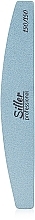 Fragrances, Perfumes, Cosmetics Thick Plastic Nail File 150/150 - Siller Professional Half