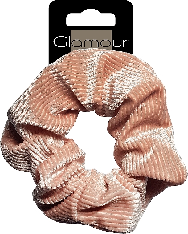 Elastic Hair Band, 417672, brown - Glamour — photo N1