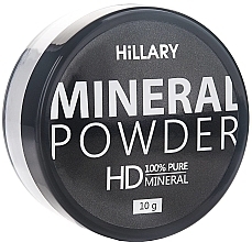 Transparent Loose Powder - Hillary Mineral Powder HD — photo N1