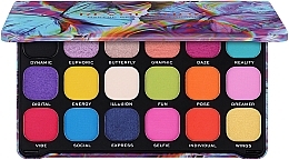 Fragrances, Perfumes, Cosmetics Eyeshadow Palette - Makeup Revolution Forever Flawless Digi Butterfly Shadow Palette