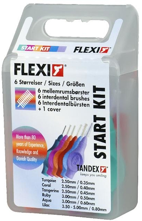 Interdental Brush Set - Tandex Flexi Start Kit Mix — photo N1