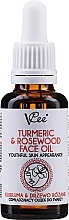 Fragrances, Perfumes, Cosmetics Turmeric & Rosewood Face Oil - VCee Turmeric & Rosewood Face Oil Youthful Skin Appearance