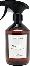 Fragrances, Perfumes, Cosmetics Orange & Cinnamon Home Spray - Ambientair The Olphactory Bright Home Perfume