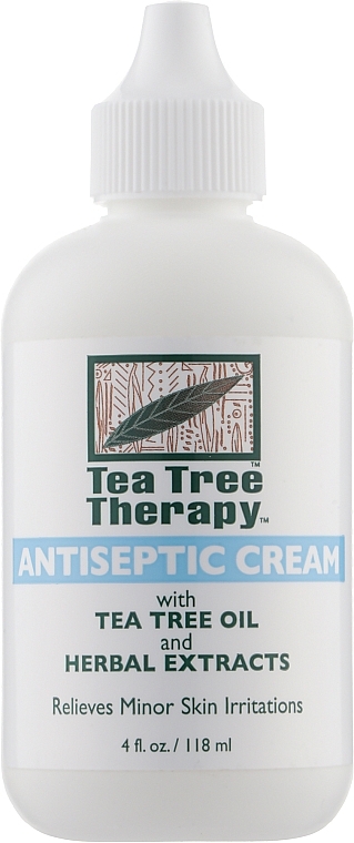 Antiseptic Cream with Tea Tree Oil - Tea Tree Therapy Antiseptic Cream With Tea Tree Oil — photo N1