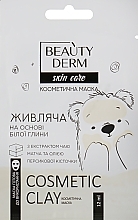 White Clay Face Mask "Nourishing" - Beauty Derm Skin Care Cosmetic Clay — photo N1