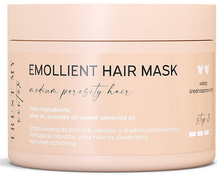 Softening Mask for Medium Porosity Hair - Trust My Sister Medium Porosity Hair Emollient Mask — photo N1