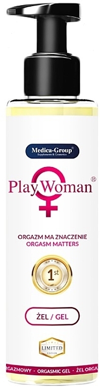 Orgasm Stimulating Gel - Medica-Group Play Woman Gel — photo N1