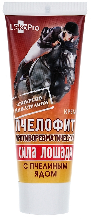 Antirheumatic Cream 'Pchelophyte. Horse Force' - LekoPro — photo N2