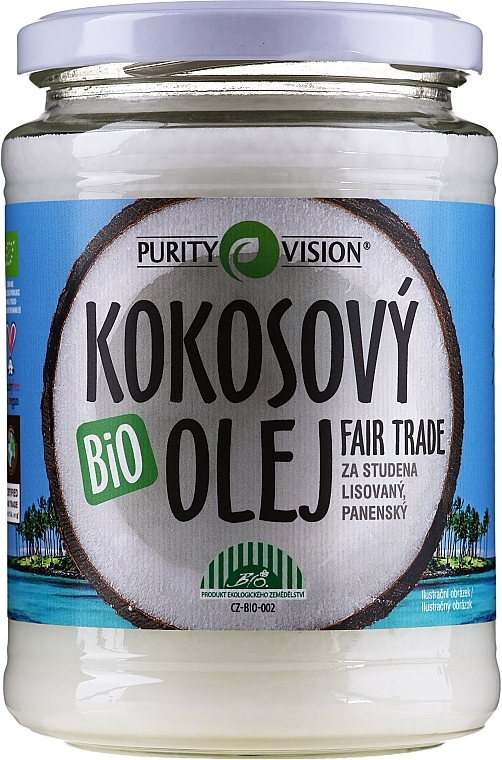 Cold Pressed Coconut Oil - Purity Vision Bio Virgin Cold Pressed Coconut Oil  — photo N3