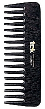 Fragrances, Perfumes, Cosmetics Small Hair Comb with Wide Teeth, black - Tek